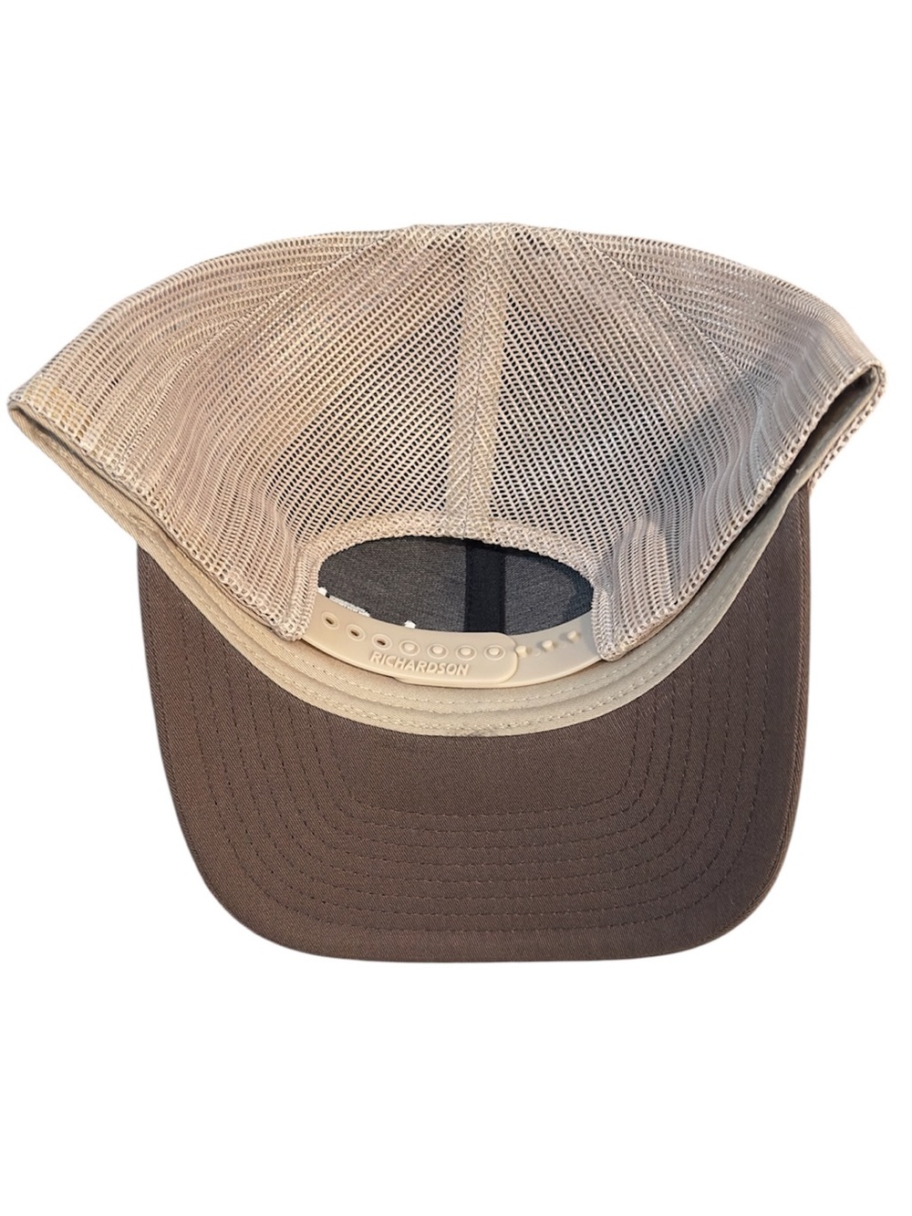 LCH Well Servicing Embroidered Trucker Hat - Brown & Gray - Picture 4 of 6